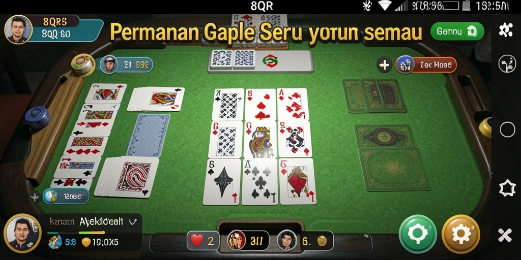 Tampilan gameplay 8QR yang seru dan interaktif.