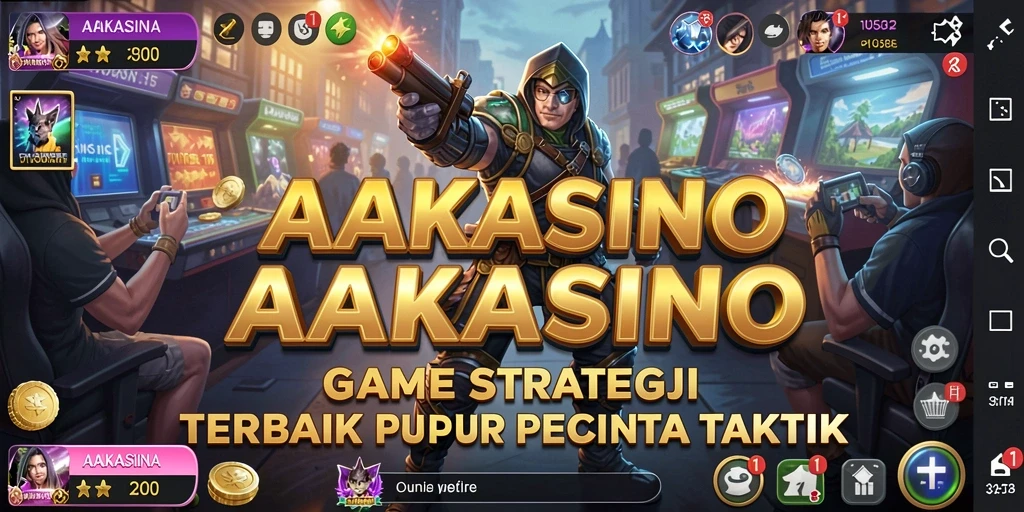 Tampilan gameplay AAKASINO yang menarik dan menantang.