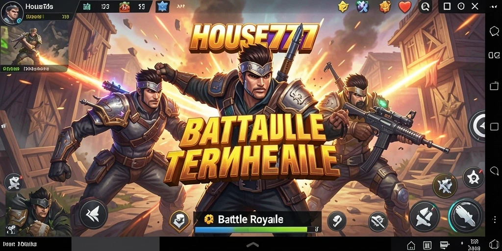 Gameplay seru dalam pertarungan Battle Royale yang mendebarkan.