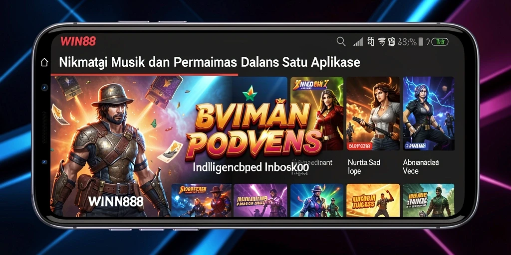 Tampilan gameplay <strong>WIN88</strong> yang interaktif dan penuh warna.