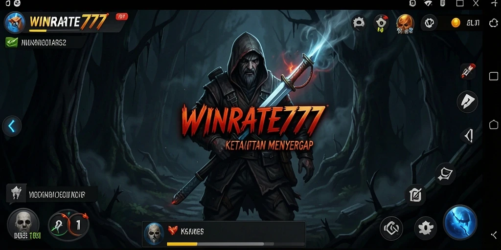 Screenshot gameplay menampilkan suasana menyeramkan yang mendebarkan di WINRATE777.